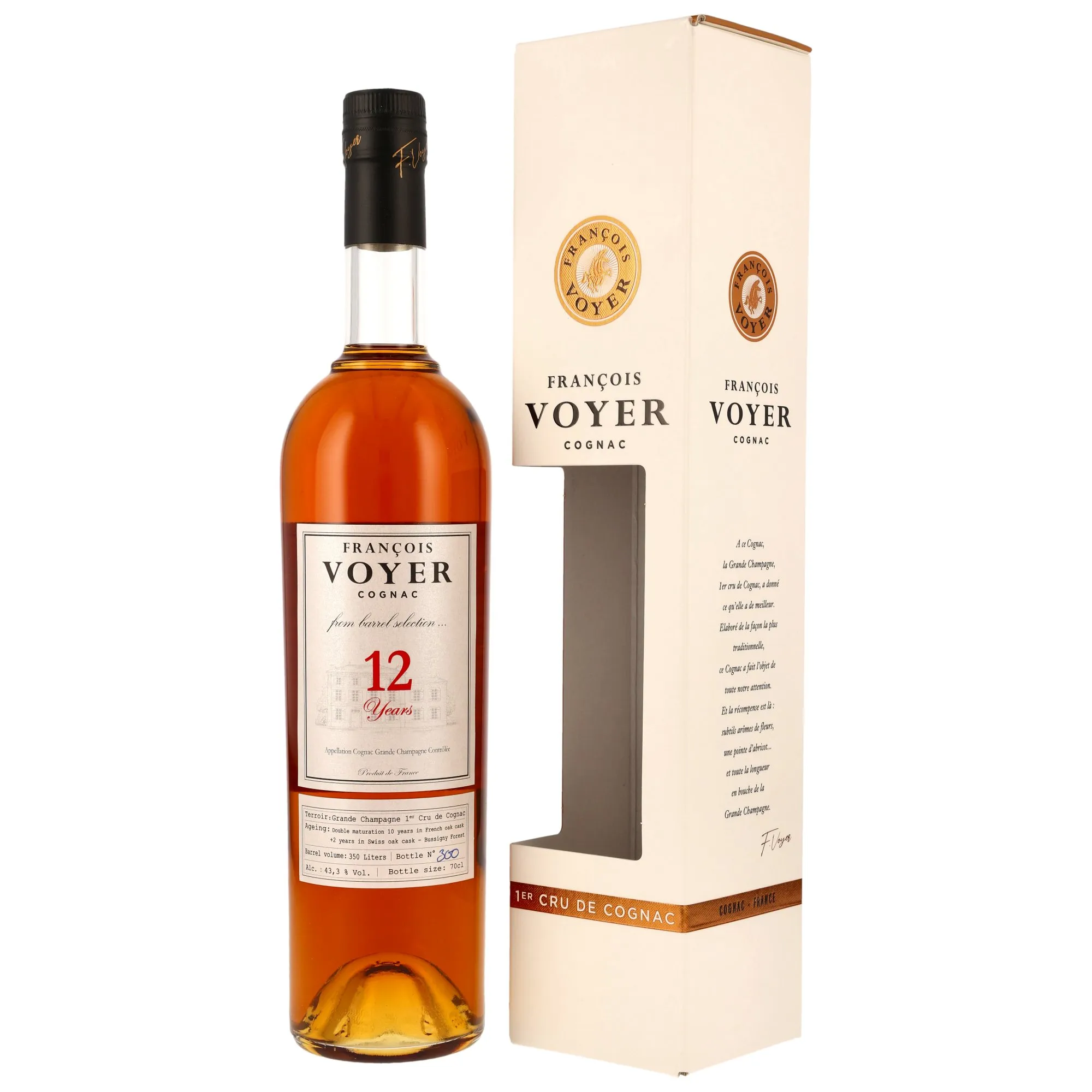 Francois Voyer - Grande Champagne 12 Years - From the Barrel
