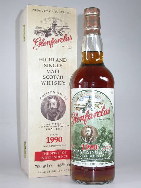 Glenfarclas Ed. No. 14 1990/2010 King Macbeth 46%vol. 0,7l