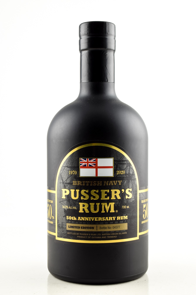 Pusser's 50th Anniversary Rum 54,5%vol. 0,7l Pusser's 50th Anniversary Rum 54,5%vol. 0,7l