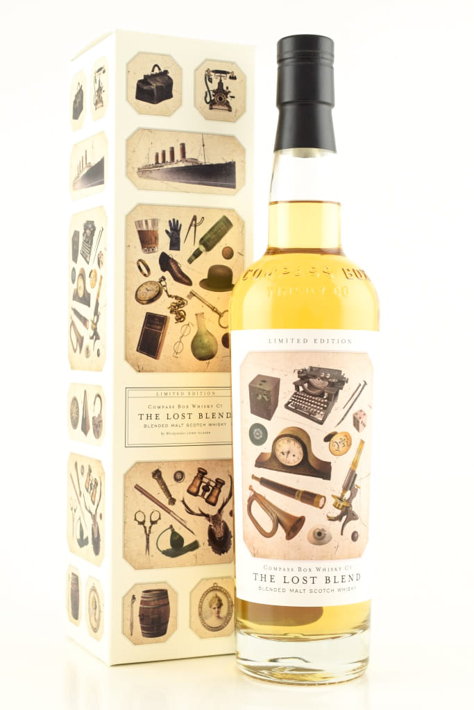 The Lost Blend - Clock Compass Box 46%vol. 0,7l