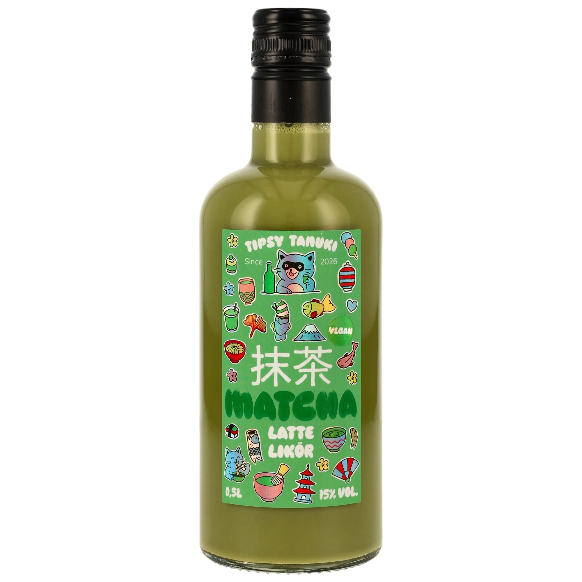 Tipsy Tanuki - Matcha Latte Likör