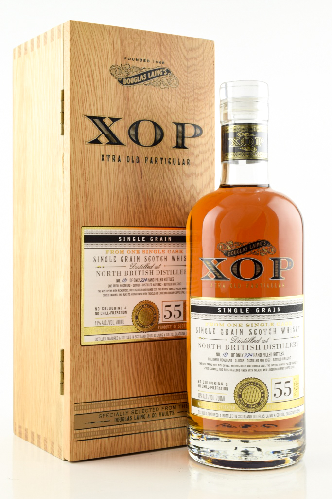 North British 55 Jahre 1962/2017 Refill Hogshead Douglas Laing XOP 41%vol. 0,7l