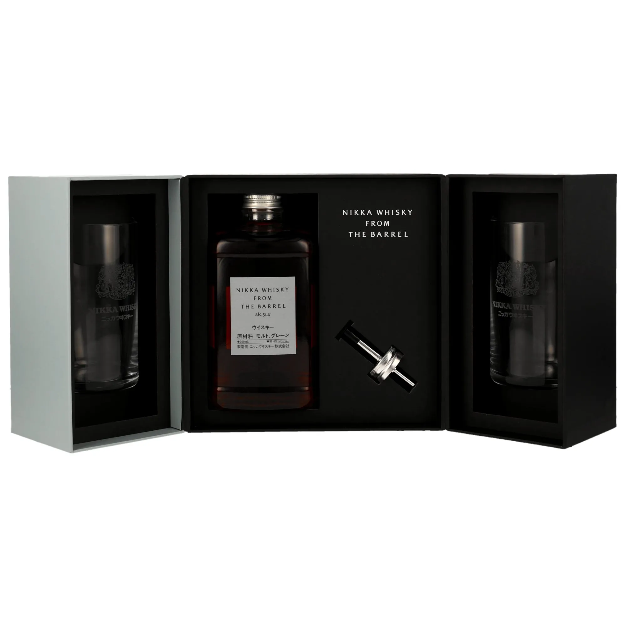 Nikka Whisky From the Barrel mit 2 Gläsern & Ausgießer - neue Ausstattung 2026