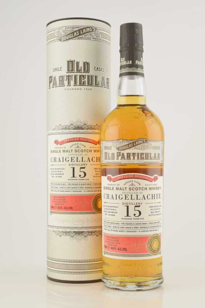 Craigellachie 15 Jahre Refill Hogshead 1999/2014 Douglas Laing "Old Particular" 48,4%vol. 0,7l Craigellachie 15 Jahre Refill Hogshead 1999/2014 Douglas Laing "Old Particular" 48,4%vol. 0,7l