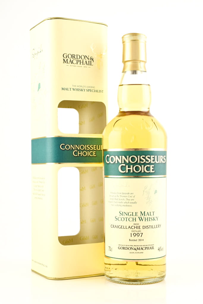 Craigellachie 1997/2014 Refill American/BourbonGordon & MacPhail Connoisseurs Ch. 46%vol. 0,7l