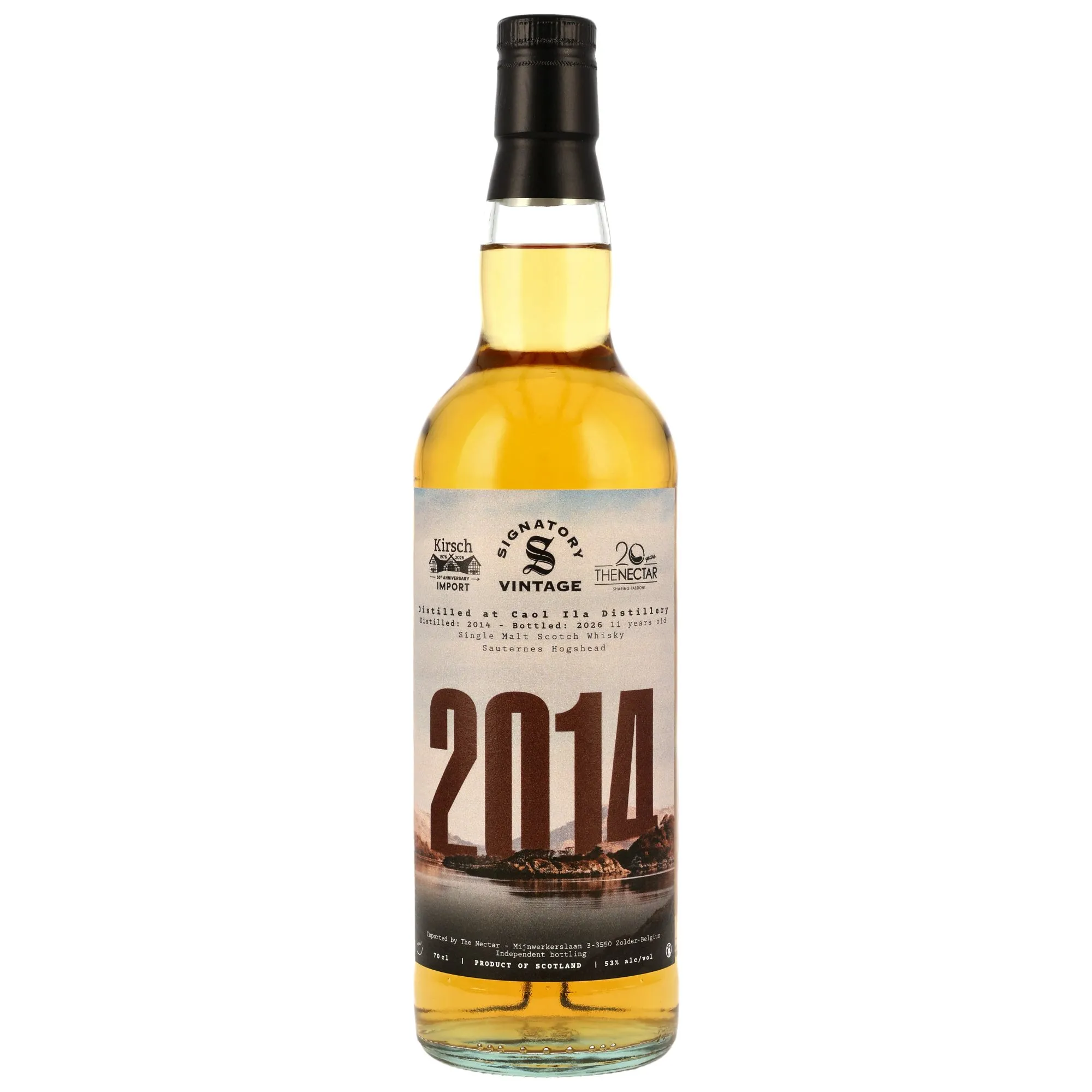Caol Ila 2014/2026 - 11 Year Old - Sauternes Hogshead #7 - Nectar & Kirsch