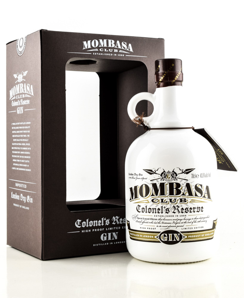 Mombasa Club Colonel's Reserve Gin 43.5% vol. 0,7l Mombasa Club Colonel's Reserve Gin 43.5% vol. 0,7l