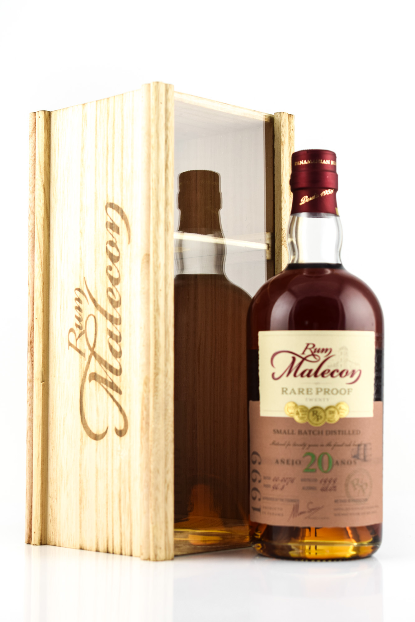 Malecon Rare Proof 20 Jahre 1999 48,4%vol. 0,7l Malecon Rare Proof 20 Jahre 1999 48,4%vol. 0,7l