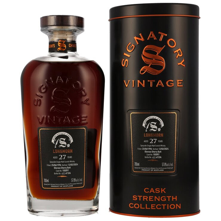 Longmorn 27 Jahre Oloroso Sherry Butt #105097 Signatory Symington’s Choice