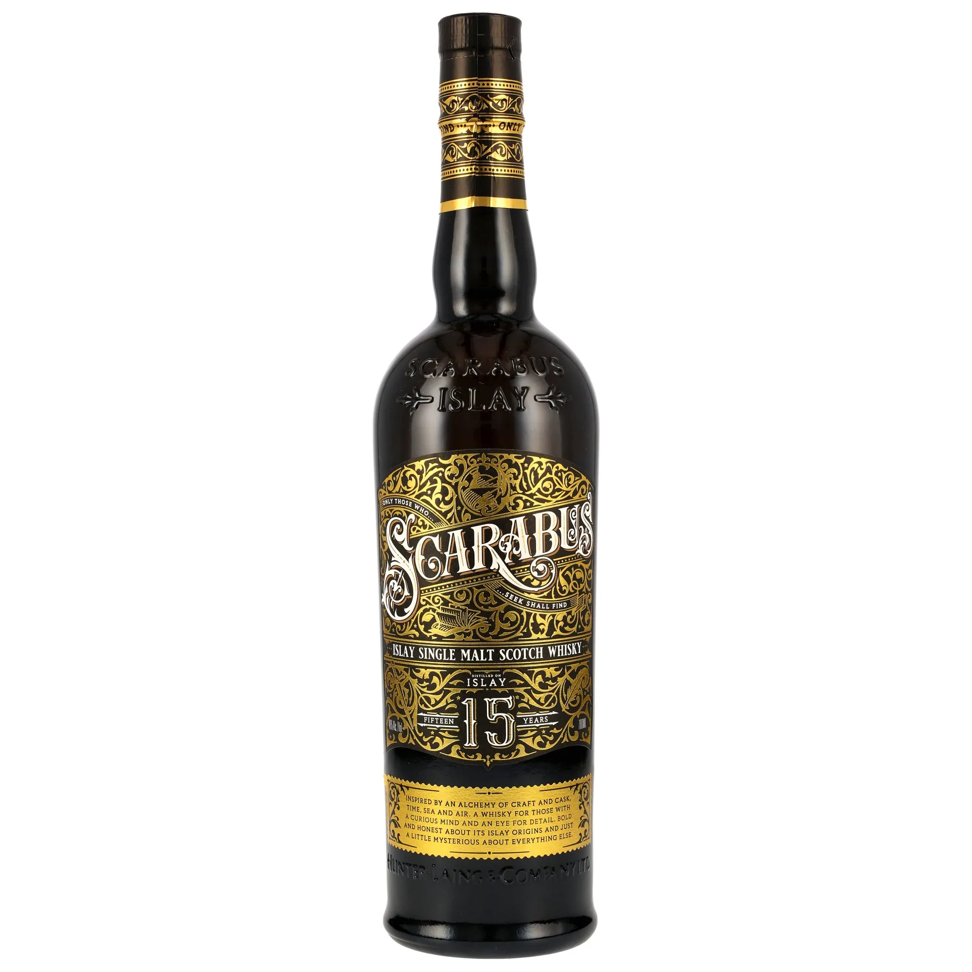 Scarabus 15 Year Old, Bourbon Cask, Hunter Laing, 46%