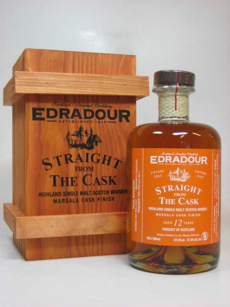 Edradour 2002/2015 Marsala Cask Finish 57,8%vol. 0,5l Edradour 2002/2015 Marsala Cask Finish 57,8%vol. 0,5l