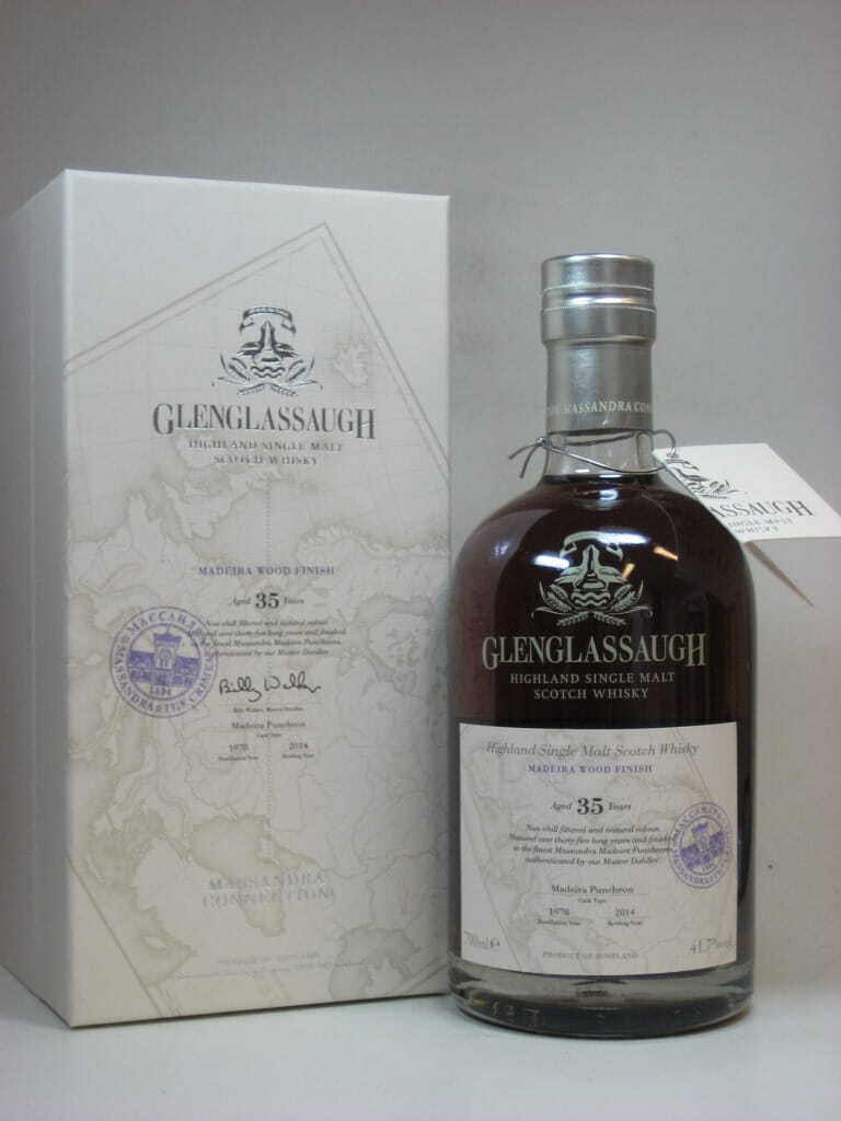 Glenglassaugh Massandra Connection 35 Jahre 1978/2014 Madeira Wood Finish 41,7%vol. 0,7l