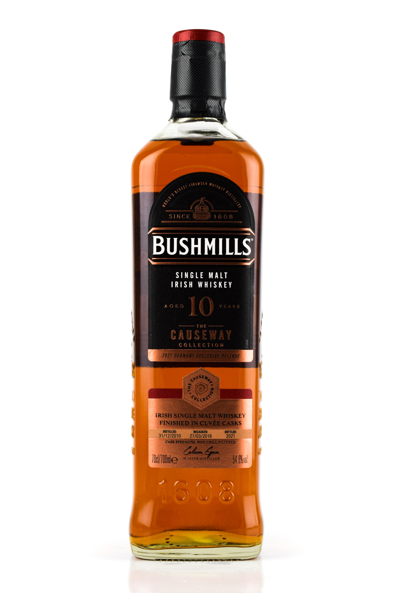 Bushmills 10 year old The Causeway Collection