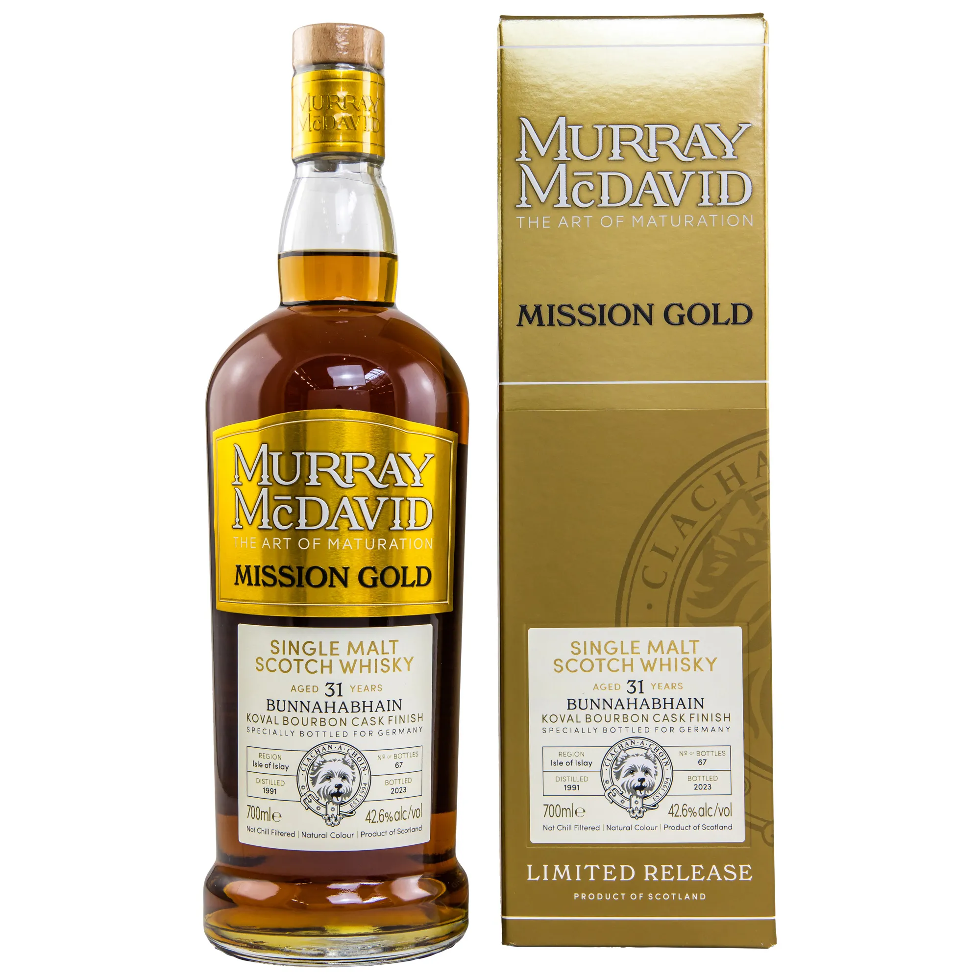 Bunnahabhain 1991/2023 - 31 Year Old - Murray McDavid