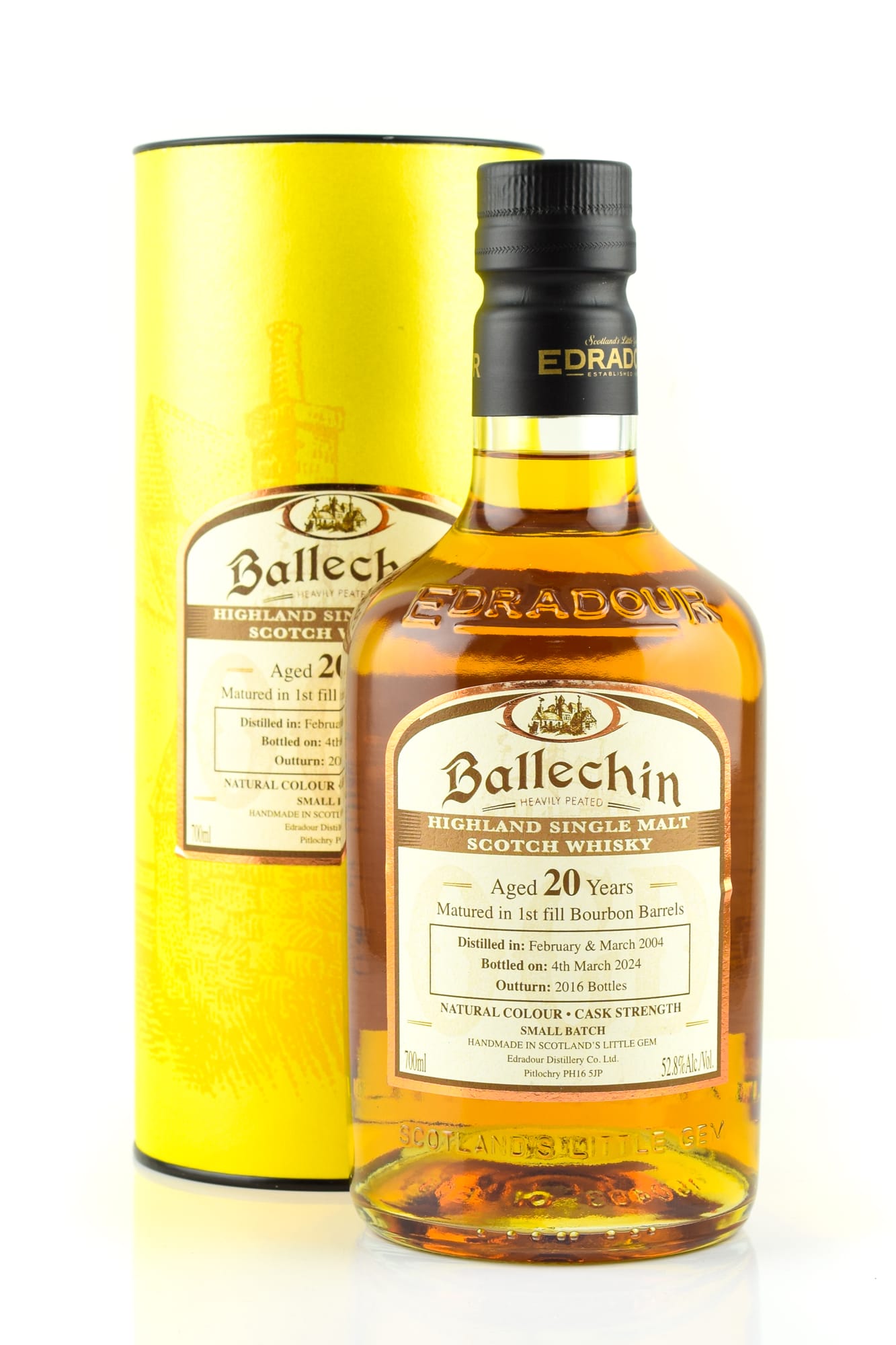 Ballechin 20 Jahre Matured in 1st-fill Bourbon Barrels Ballechin 20 Jahre Matured in 1st-fill Bourbon Barrels