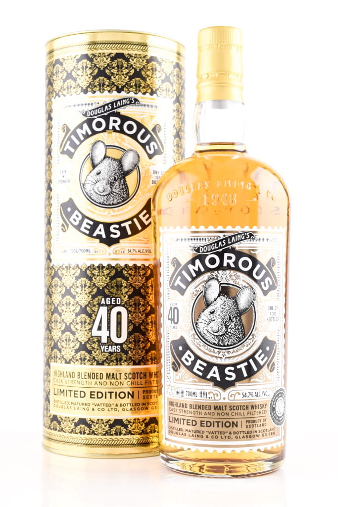 Timorous Beasties 40 Year Old Highland Blended Malt Douglas Laing 54.7% vol. 0,7l