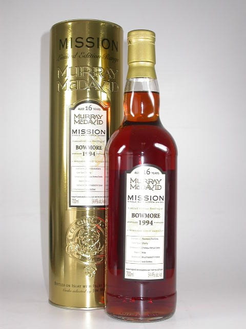 Bowmore 1994/2010 Sherry/Chateau Petrus Murray McDavid Gold Series 54,4%vol. 0,7l
