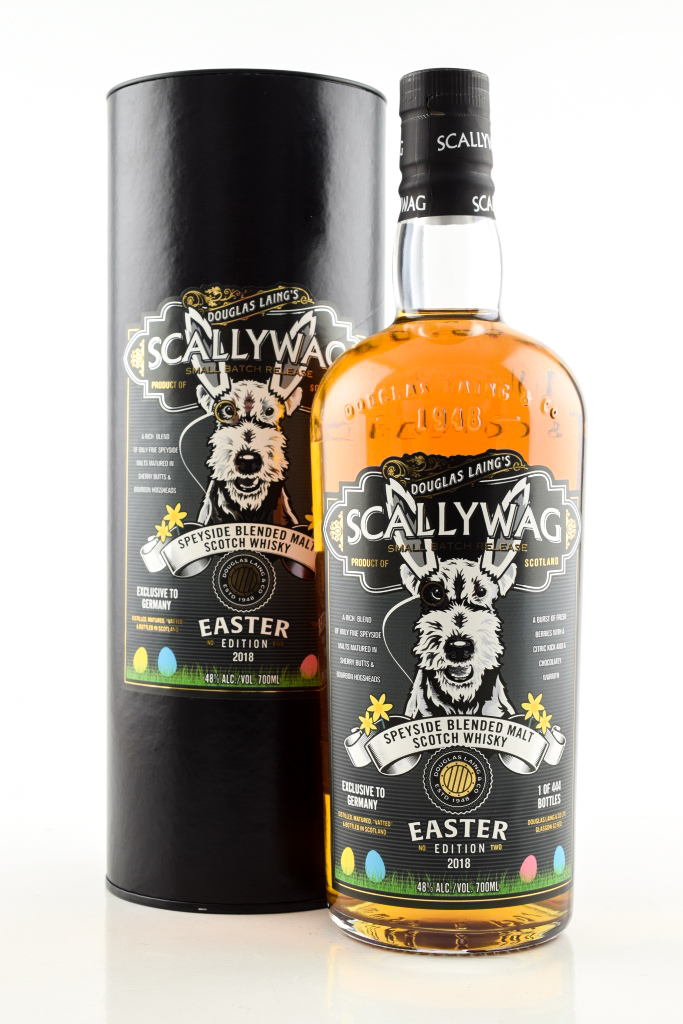 Scallywag Easter Edition 2018 48% vol. 0,7l Scallywag Easter Edition 2018 48% vol. 0,7l
