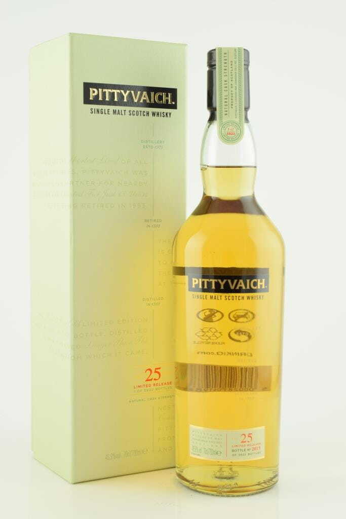 Pittyvaich 25 Year Old 1989/2015 49.9% vol. 0,7l Pittyvaich 25 Year Old 1989/2015 49.9% vol. 0,7l