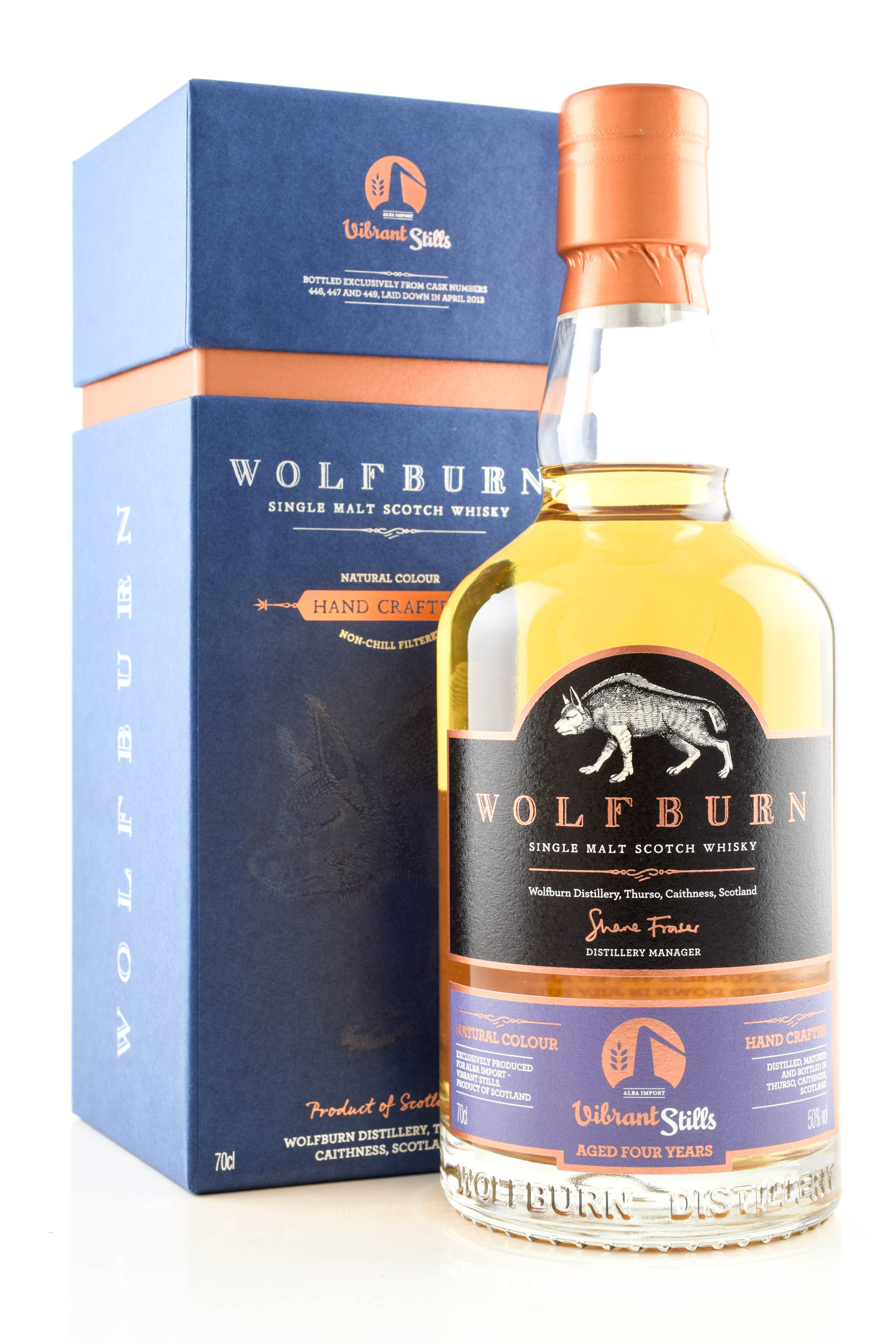 Wolf Burn "Vibrant Stills" 50% vol. 0,7l