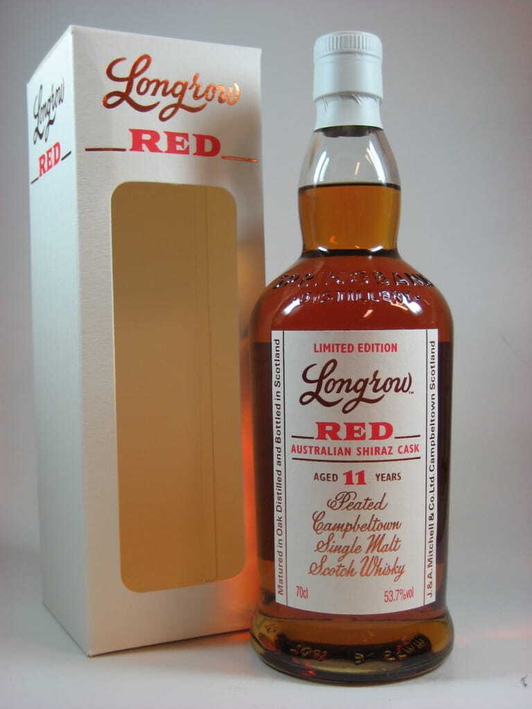 Longrow Red 11 Jahre Australian Shiraz Cask 53,7%vol. 0,7l