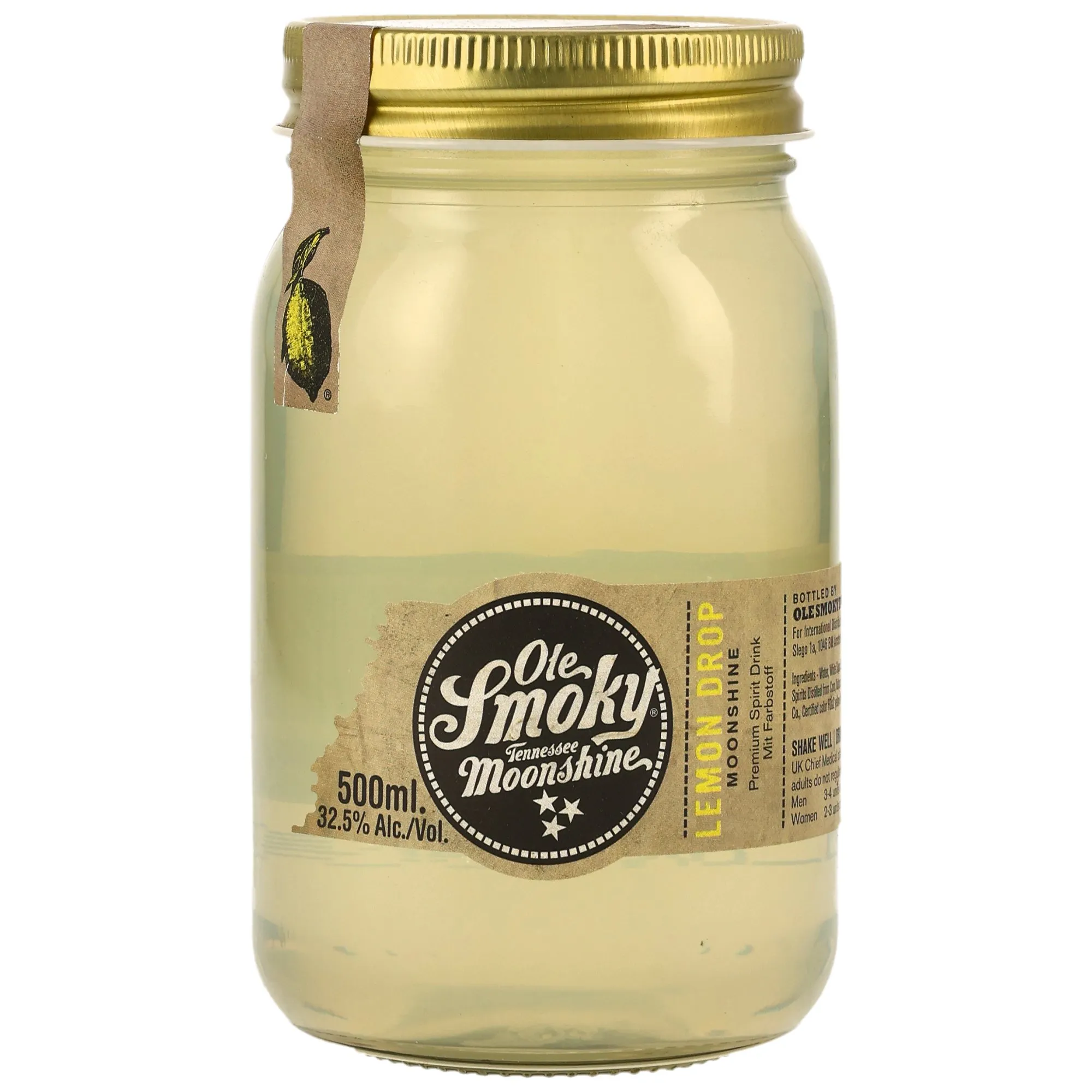 Ole Smoky Moonshine Lemon Drop, 32.5%