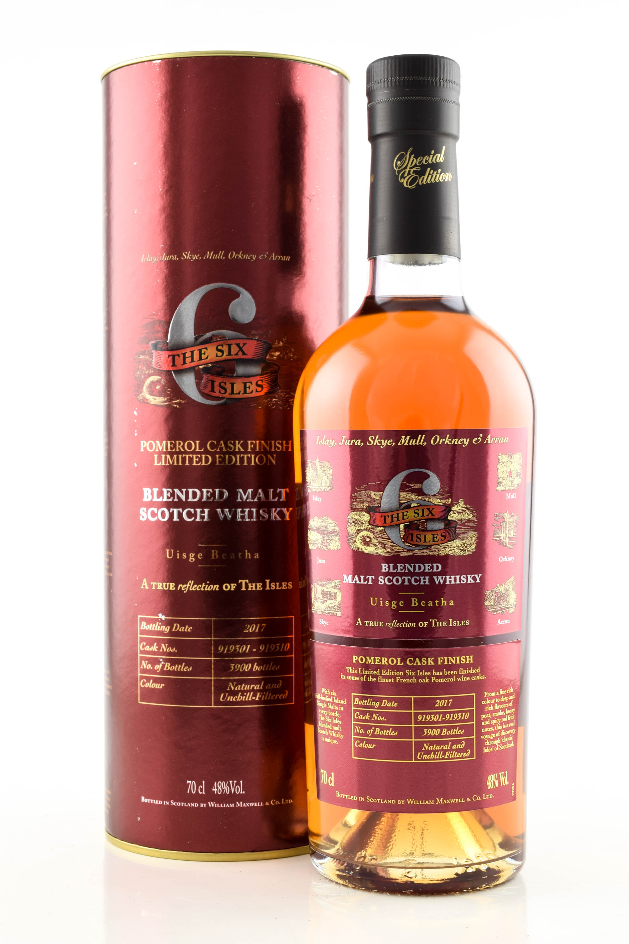 The Six Isles - Pomerol Cask Finish 48% vol. 0,7l