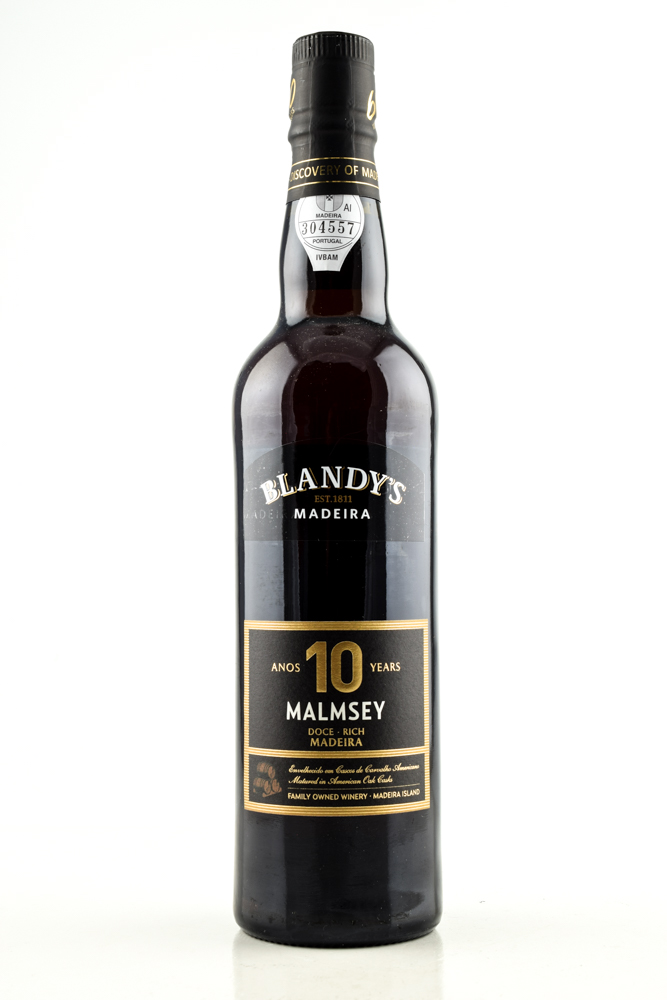 Blandy's Madeira Malmsey 10 year old Rich 19%vol. 0,5l Blandy's Madeira Malmsey 10 year old Rich 19%vol. 0,5l