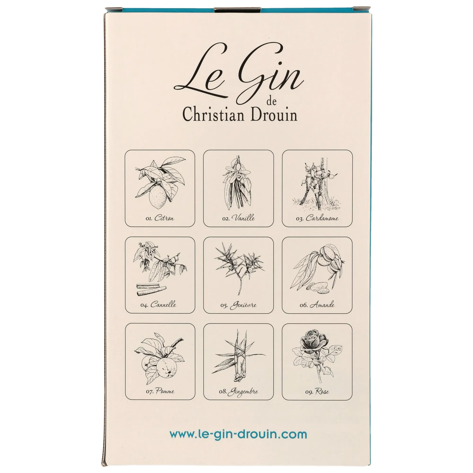 Christian Drouin Le Gin + Glas