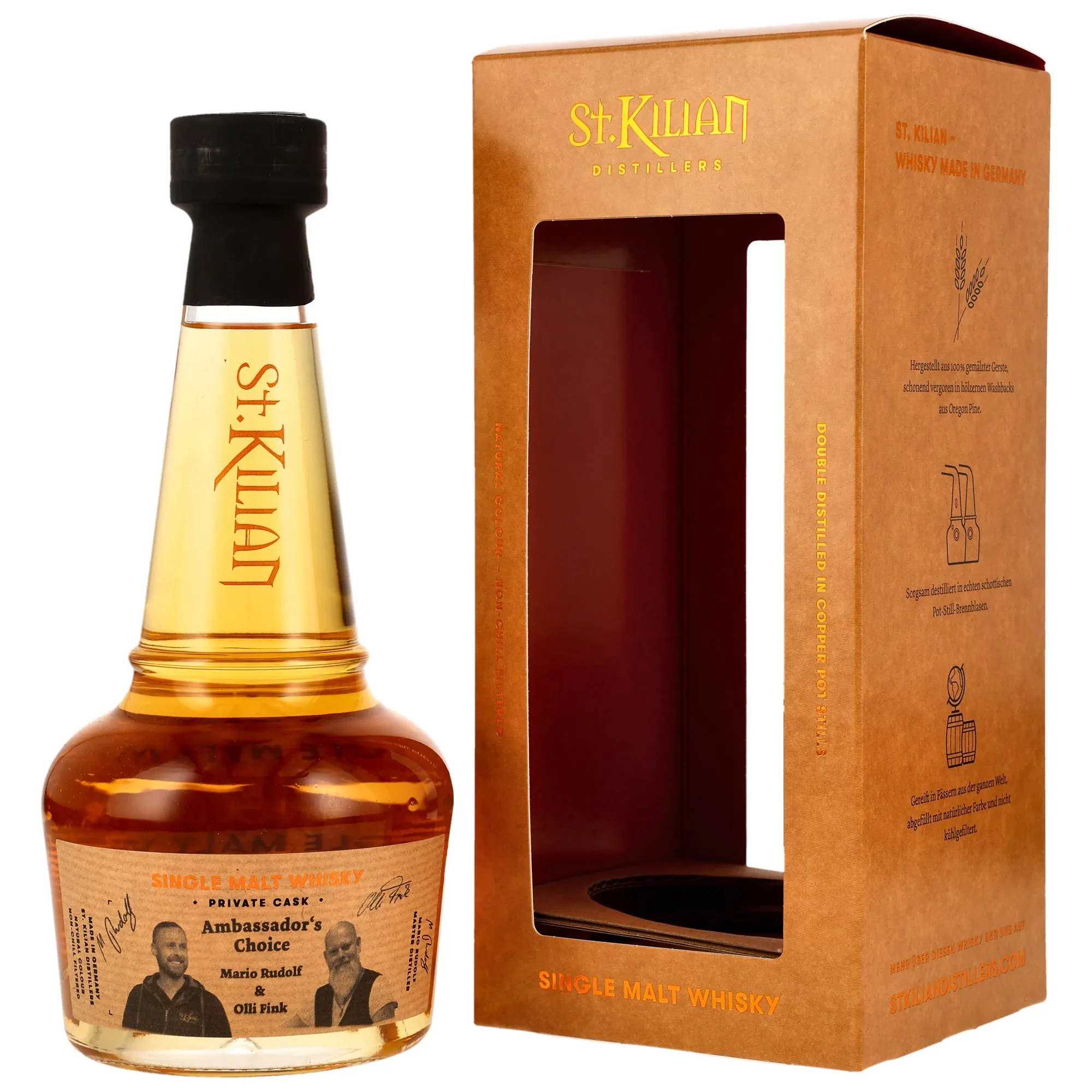 St. Kilian 2017/2022 - 4 Jahre - Ambassador's Choice No.5 - Madeira/Rum Casks #1354, 1355