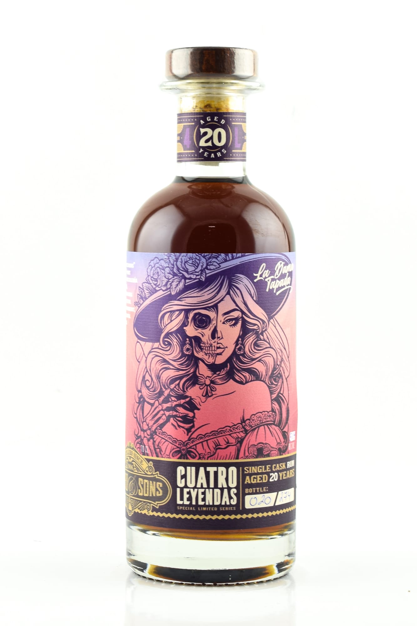 Romero & Sons 20 Jahre Cuatro Leyendas #01 Single Cask