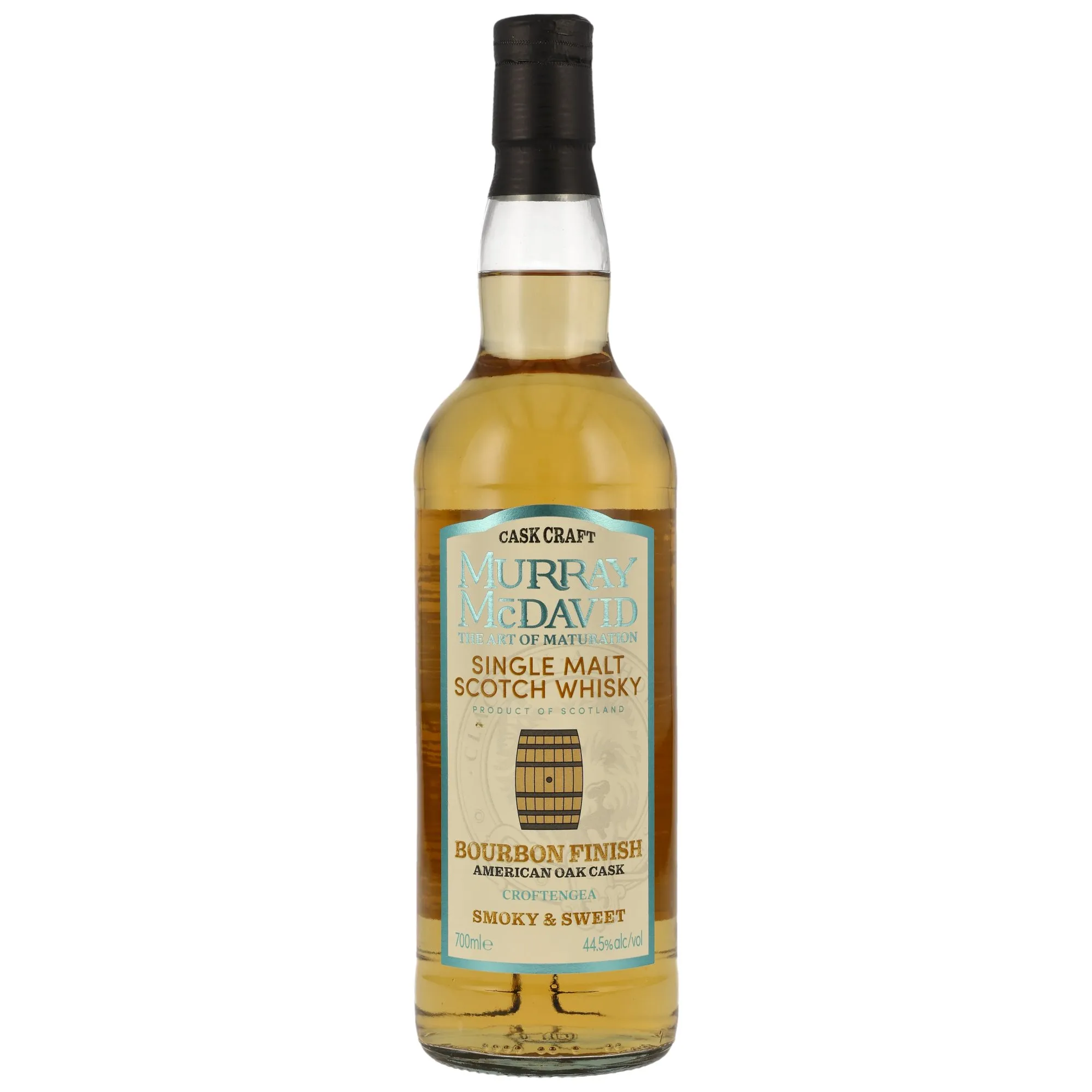 Croftengea Bourbon Cask Finish, Batch No. BBN-17, Murray McDavid, 44.5%