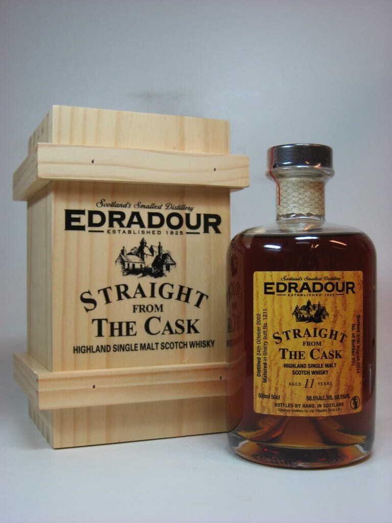Edradour 11 Jahre 2002/2014 Sherry Butt #1211 58,5%vol. 0,5l