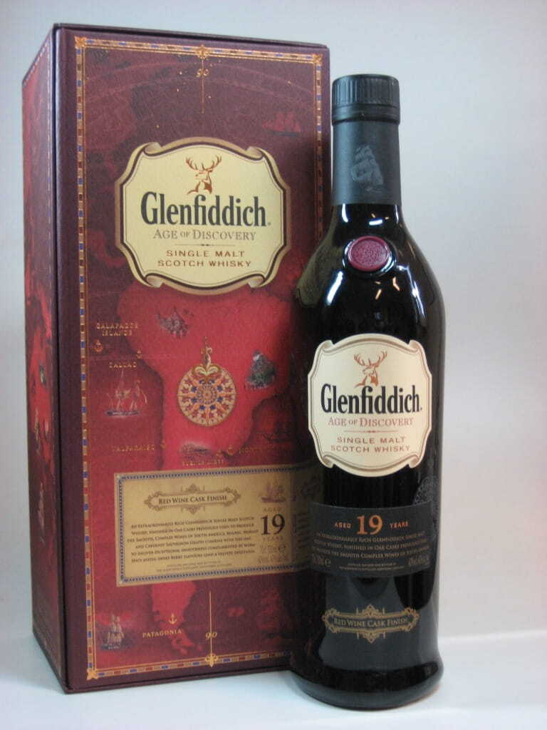 Glenfiddich 19 Jahre - Age of Discovery - Red Wine Cask Finish 40%vol. 0,7l