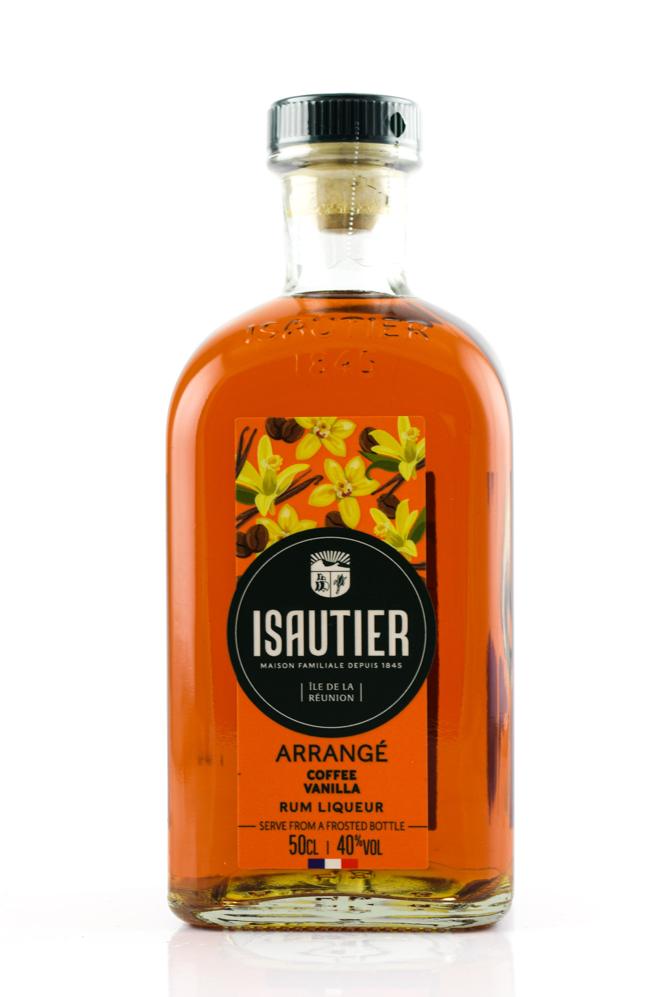 Isautier Arrangé Café Vanille Liqueur 40%vol. 0,5l