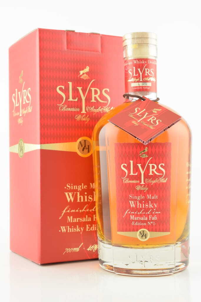 Slyrs Edition No. 1 Marsala 46% vol. 0,7l Slyrs Edition No. 1 Marsala 46% vol. 0,7l