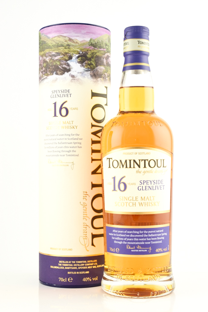 *Tomintoul 16 Jahre 40%vol. 0,7l - ohne Geschenkdose