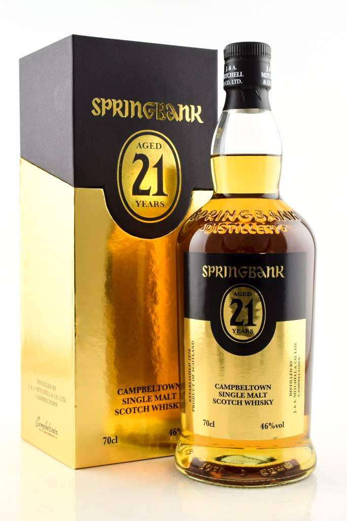 Springbank 21 Year Old Bottled 2018 46% vol. 0,7l Springbank 21 Year Old Bottled 2018 46% vol. 0,7l