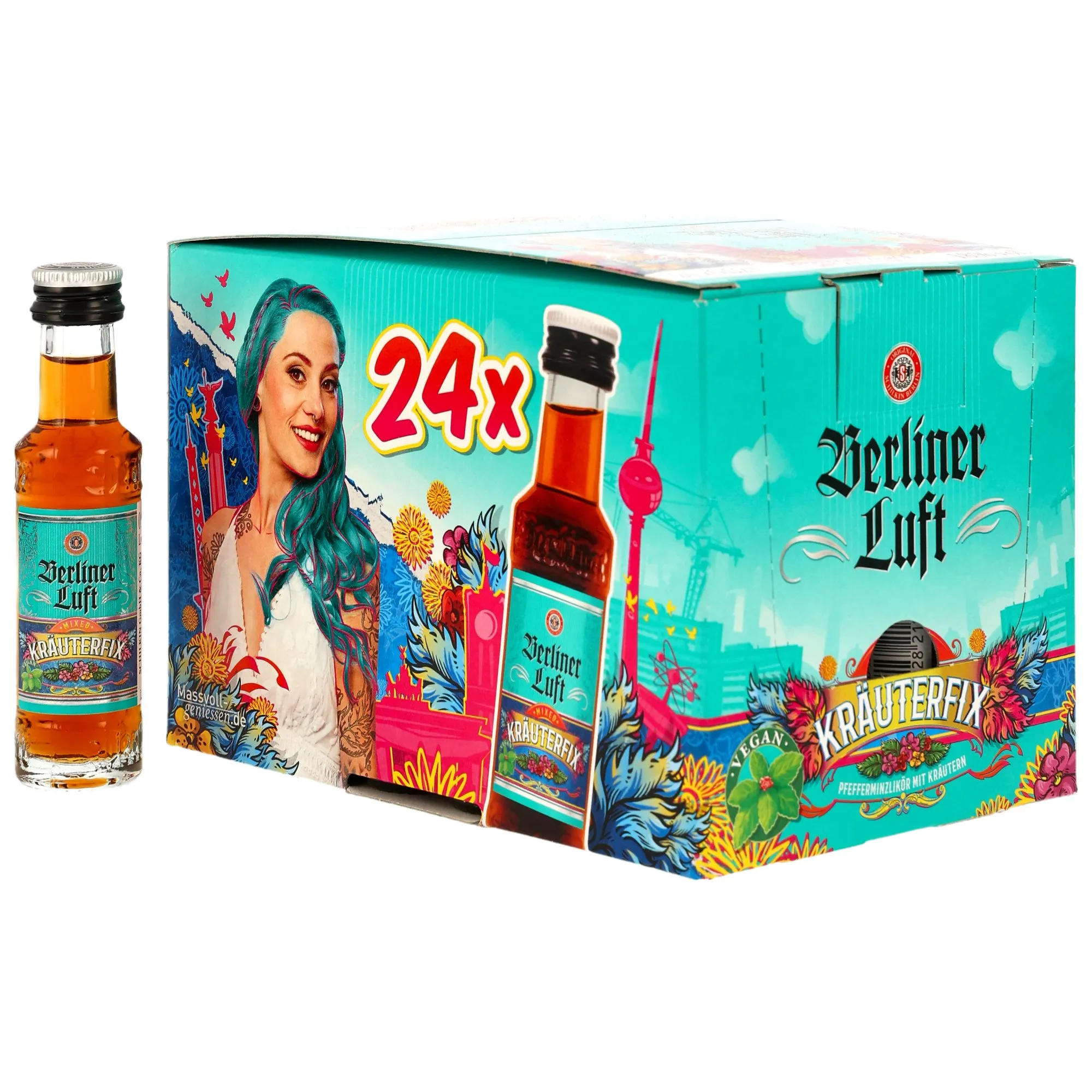 Berliner Luft Mixed Luft+ Kräuterfix Mini VPE 24x0,02