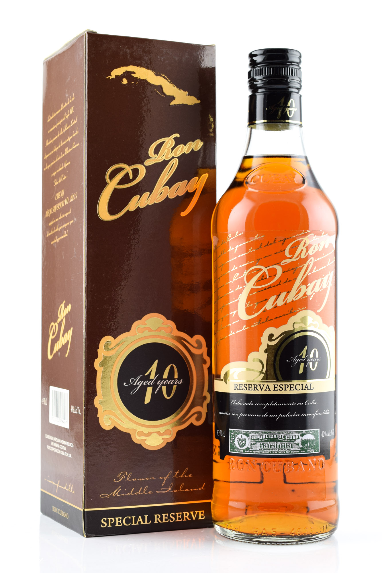 Ron Cubay Anejo 10 Jahre 40%vol. 0,7l Ron Cubay Anejo 10 Jahre 40%vol. 0,7l