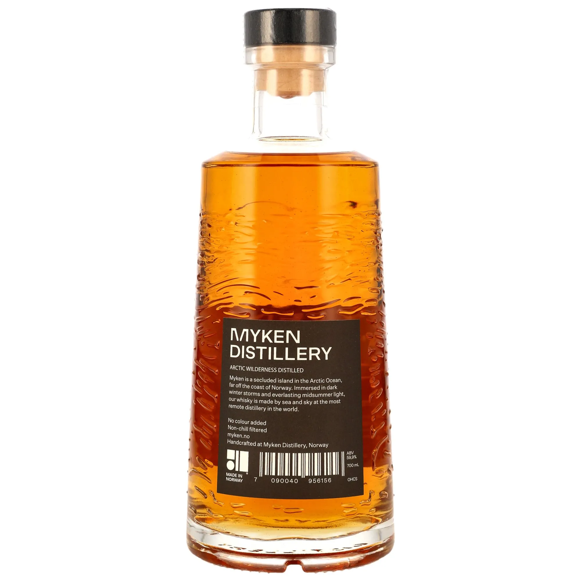 Myken Ocean Heart Cask Strength 6 Year Old - Arctic Island Single Malt Whisky