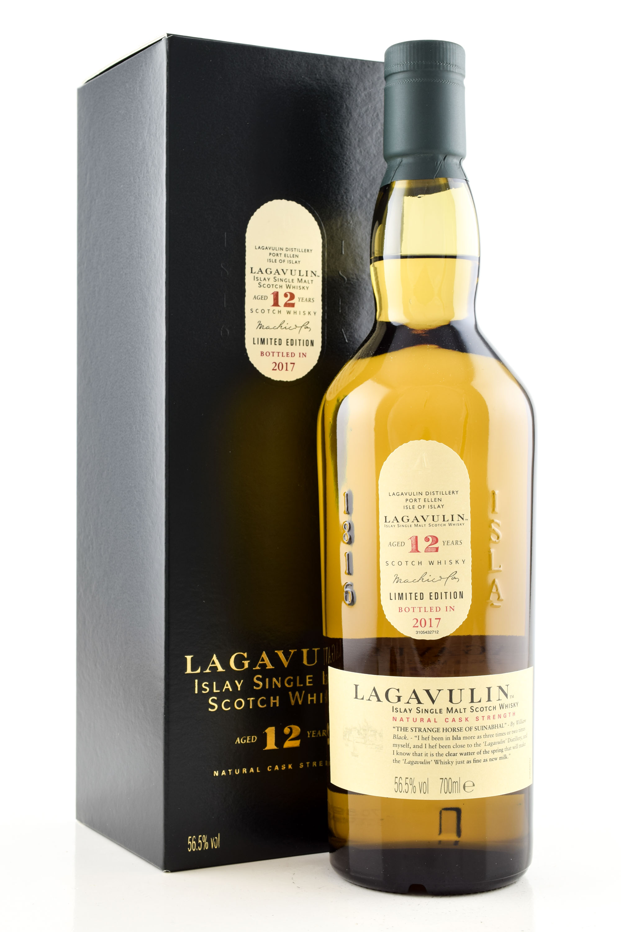 *Lagavulin 12 Jahre Limited Edition 2017 56,5%vol. 0,7l - ohne Geschenkpackung