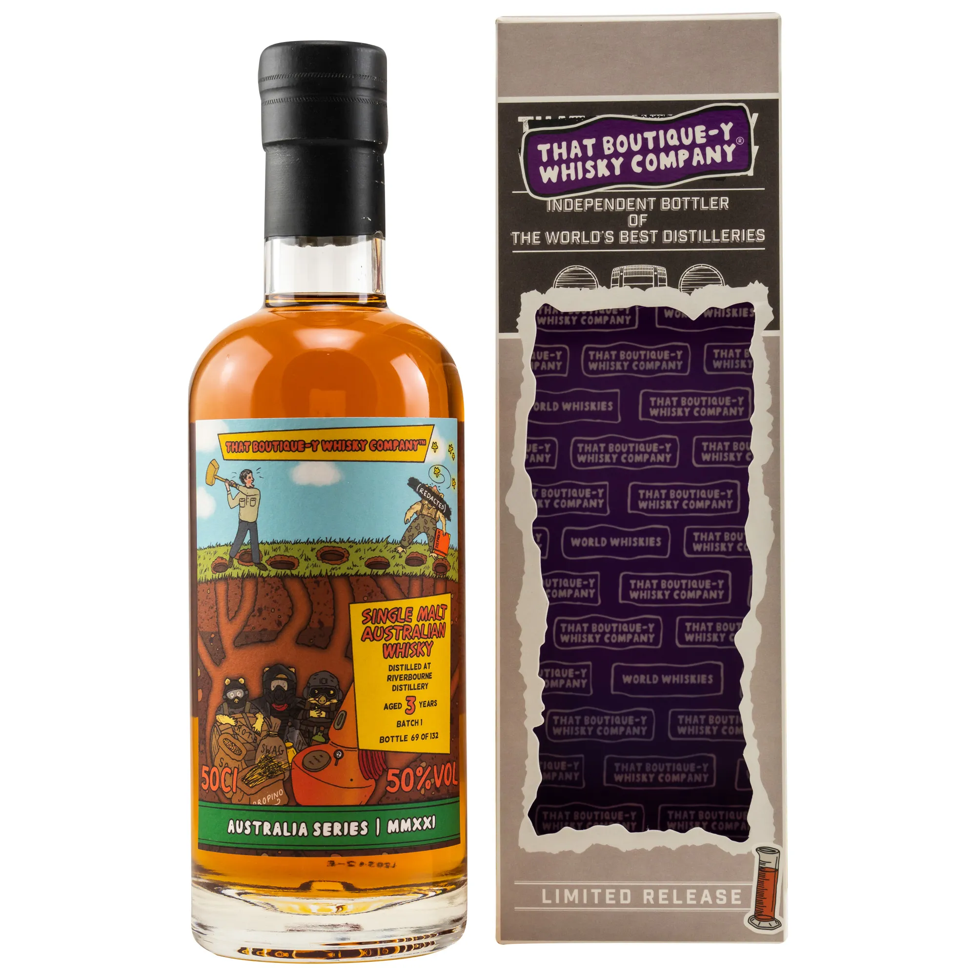 Riverbourne 3 Jahre - Batch 1 (That Boutique-Y Whisky Company) - UVP: 109,90€
