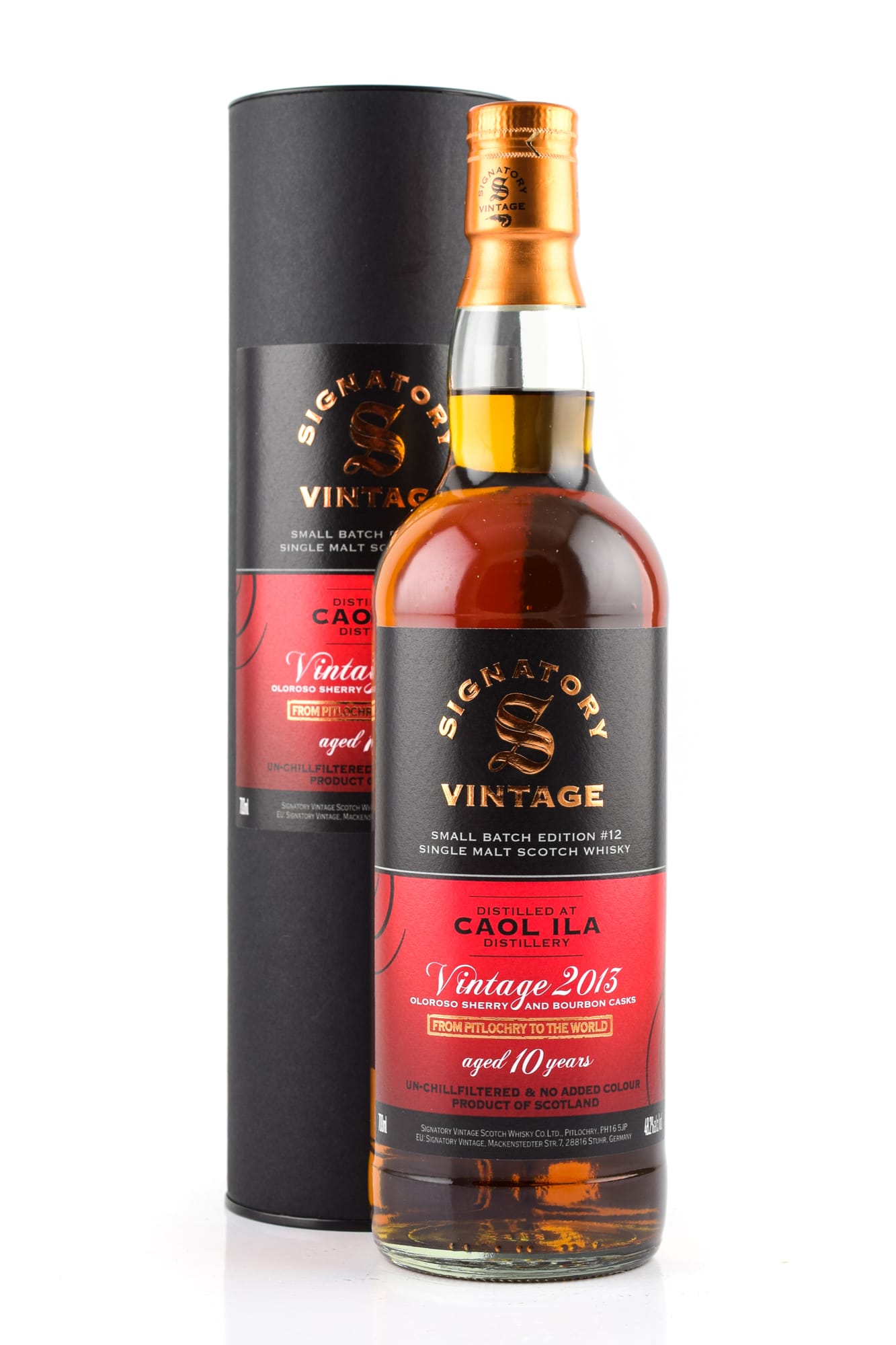 Caol Ila 10 Jahre Small Batch Edition #12 Signatory