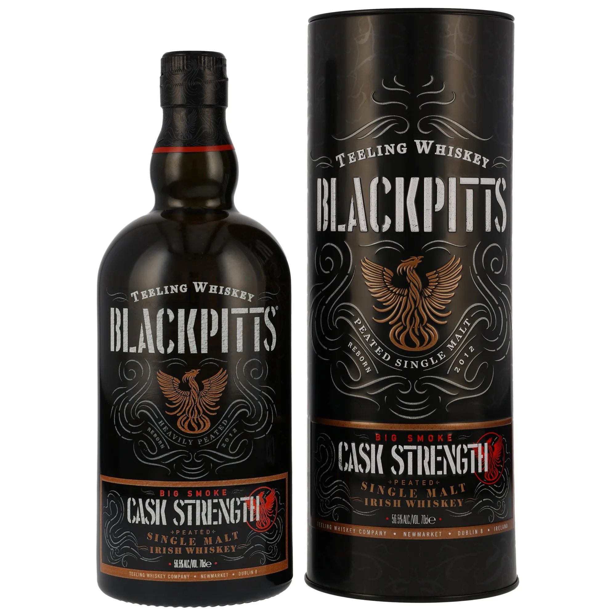 Teeling Blackpitts Cask Strength, Bourbon Cask, 2022, 56.5%