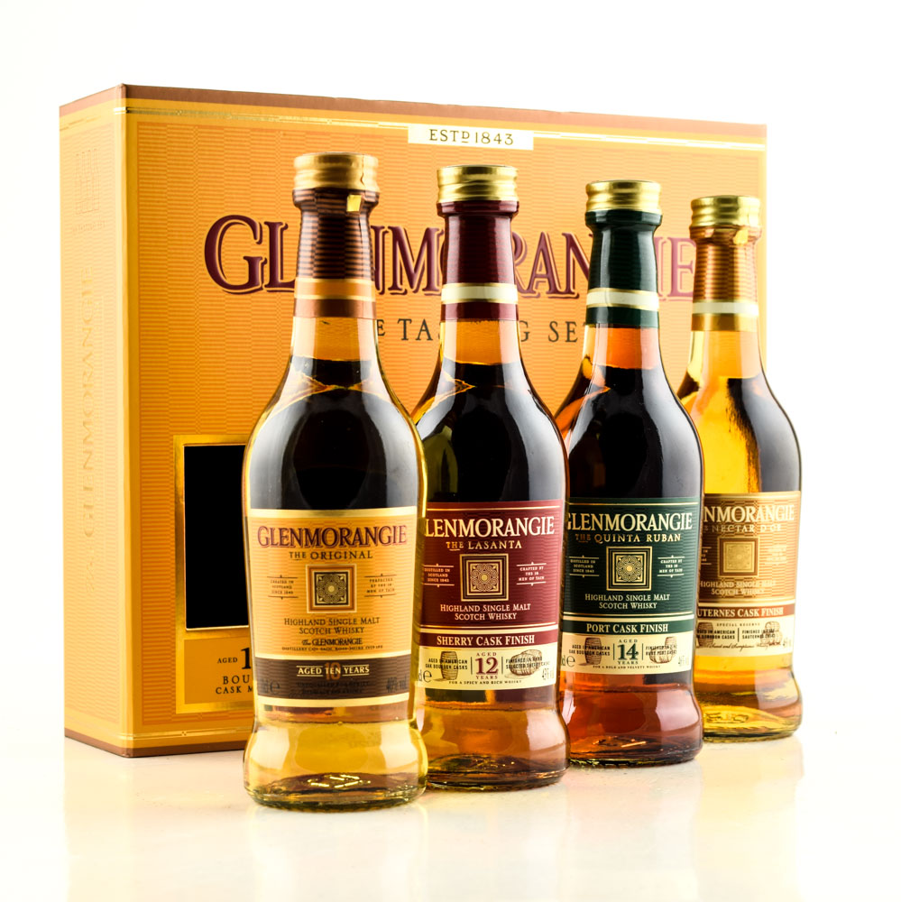 Glenmorangie The Tasting Set 40/43/46%vol. 4x 0,1l Glenmorangie The Tasting Set 40/43/46%vol. 4x 0,1l