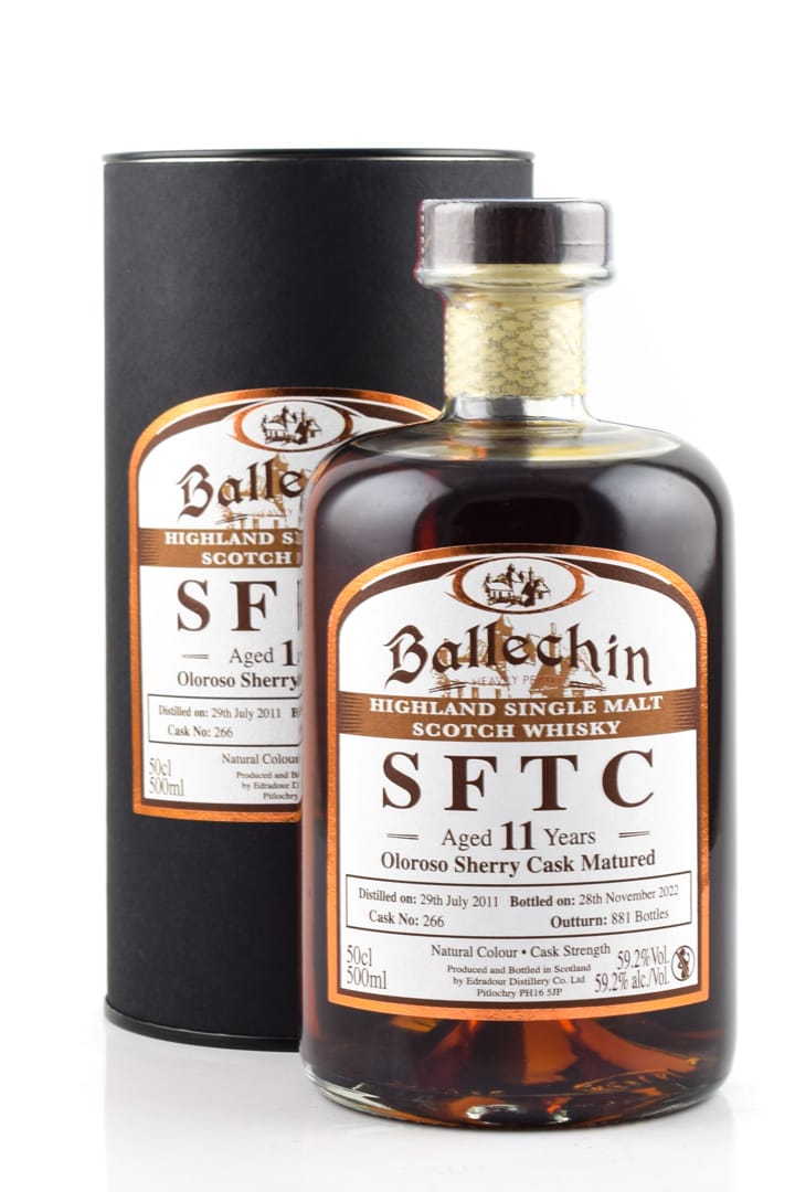 Ballechin 11 Jahre 2011/2022 SFTC Oloroso Sherry Cask Matured #266