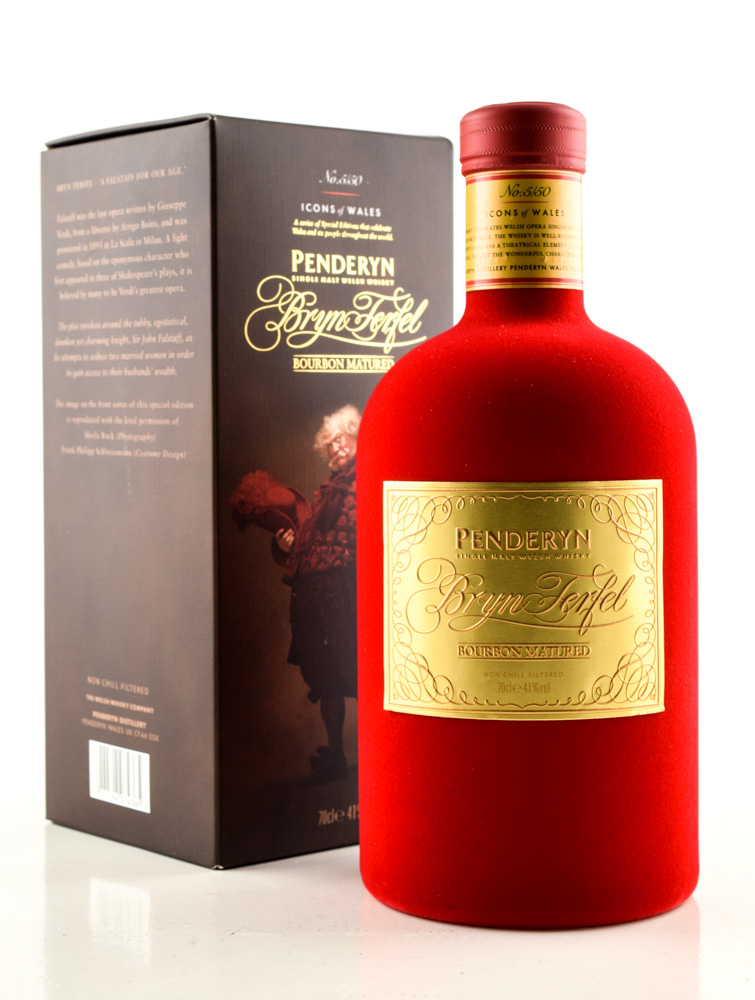 Penderyn Bryn Terfel - Icons of Wales No. 5 41%vol. 0,7l Penderyn Bryn Terfel - Icons of Wales No. 5 41%vol. 0,7l
