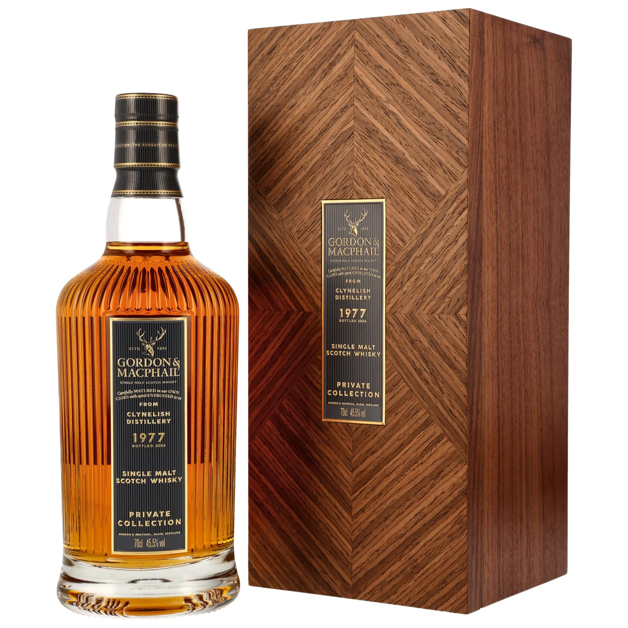 Clynelish Private Collection 47 Year Old, Refill American Hogshead Cask, Cask #2069, 1977, Gordon & MacPhail, 45.5%