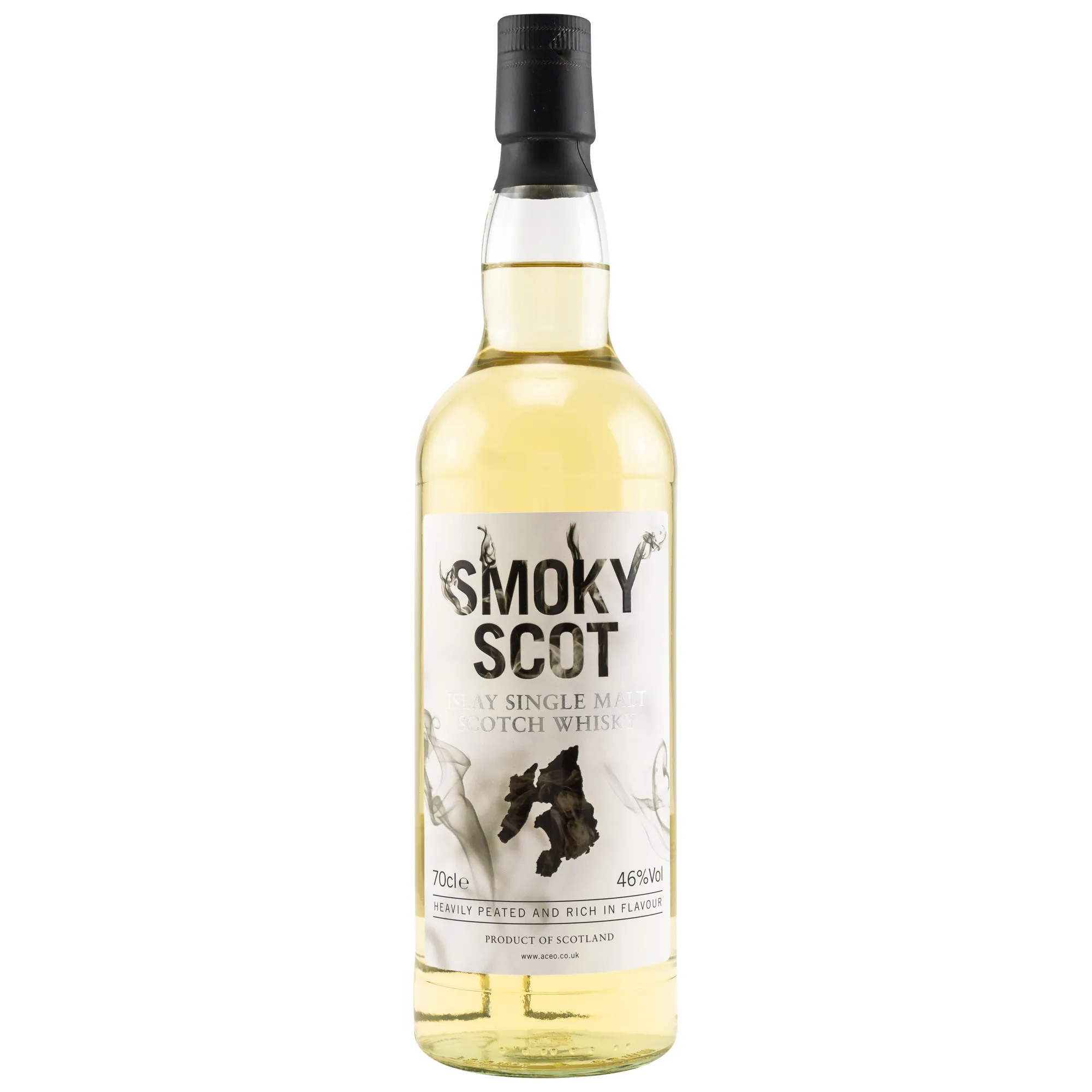 Caol Ila Smoky Scot Islay Single Malt 5 Year Old, Bourbon Cask, Aceo Spirits, 46%